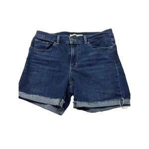 Levi's Girls Bermuda shorts  SZ 29 blue Denim shorts med Wash